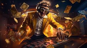 Responsible gaming notice on bit 2022 Golden Leopard entertainment page